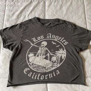 Graphic Crop Top
